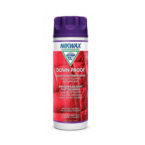Nikwax down proof wash - down, wash-in