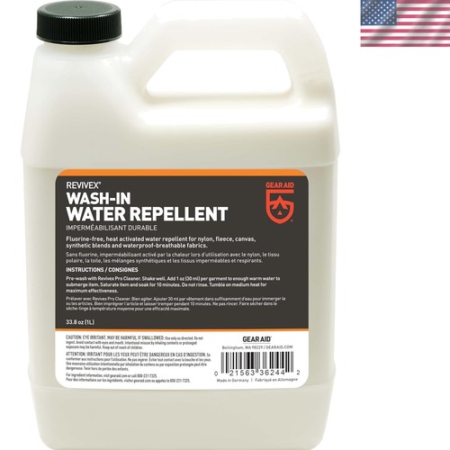 Wash water repellent - water,